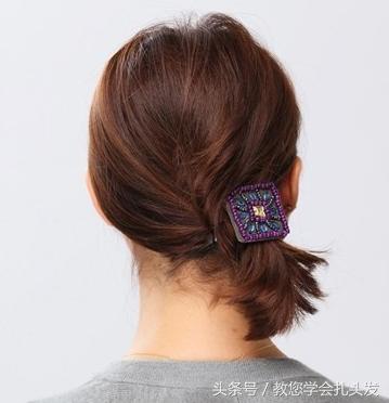 女儿波波头刘海怎么扎起来好看,波波头发型怎么把前面头发扎起来