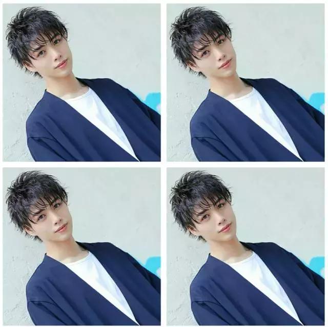 男士蓬松定位烫发型,男士蓬松定型烫