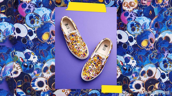 潮鞋个性联名,vans海绵宝宝联名鞋粉色