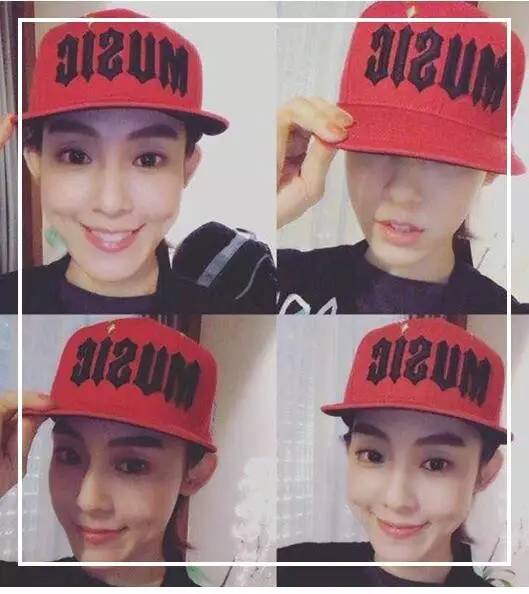 迪丽热巴鹿晗同款帽子,遮阳扮酷