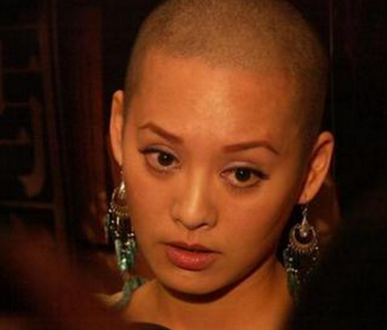 全球最美100女明星范冰冰,十大女明星光头形象