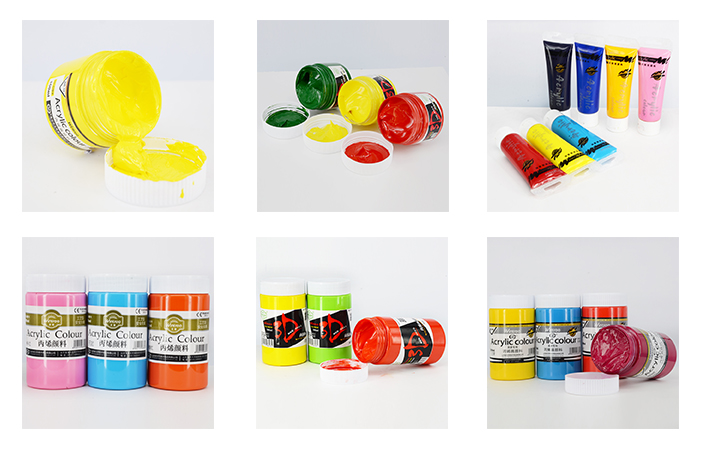 易学好画的丙烯画,文萃画材丙烯