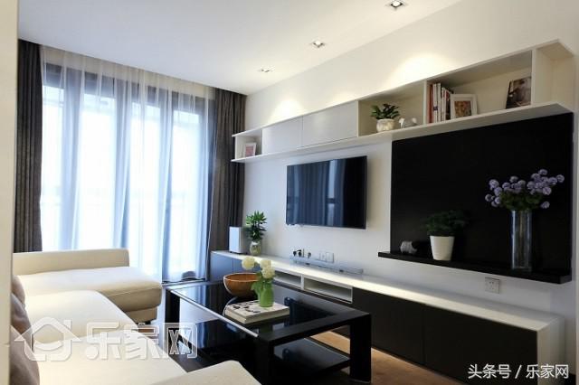 实用电视背景墙图片大全,瓷砖山水画电视背景墙图集