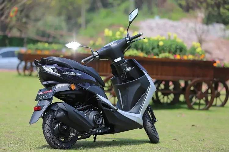 林海国四巧格踏板车测评,林海格格电喷踏板