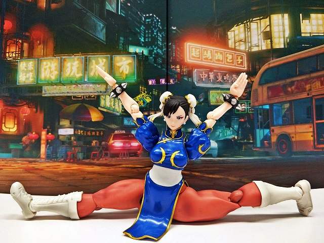 「每日模玩」，SHF快打旋风隆春丽不专业开箱附带脑洞小剧场