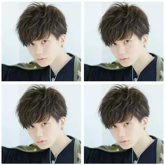 男士蓬松定位烫发型,男士蓬松定型烫