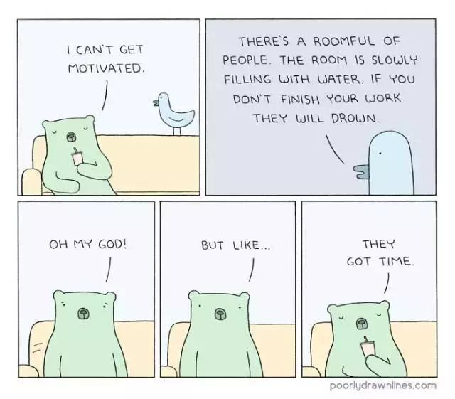 看漫画里这些腹黑烦恼的小动物们，想不对号入座都难