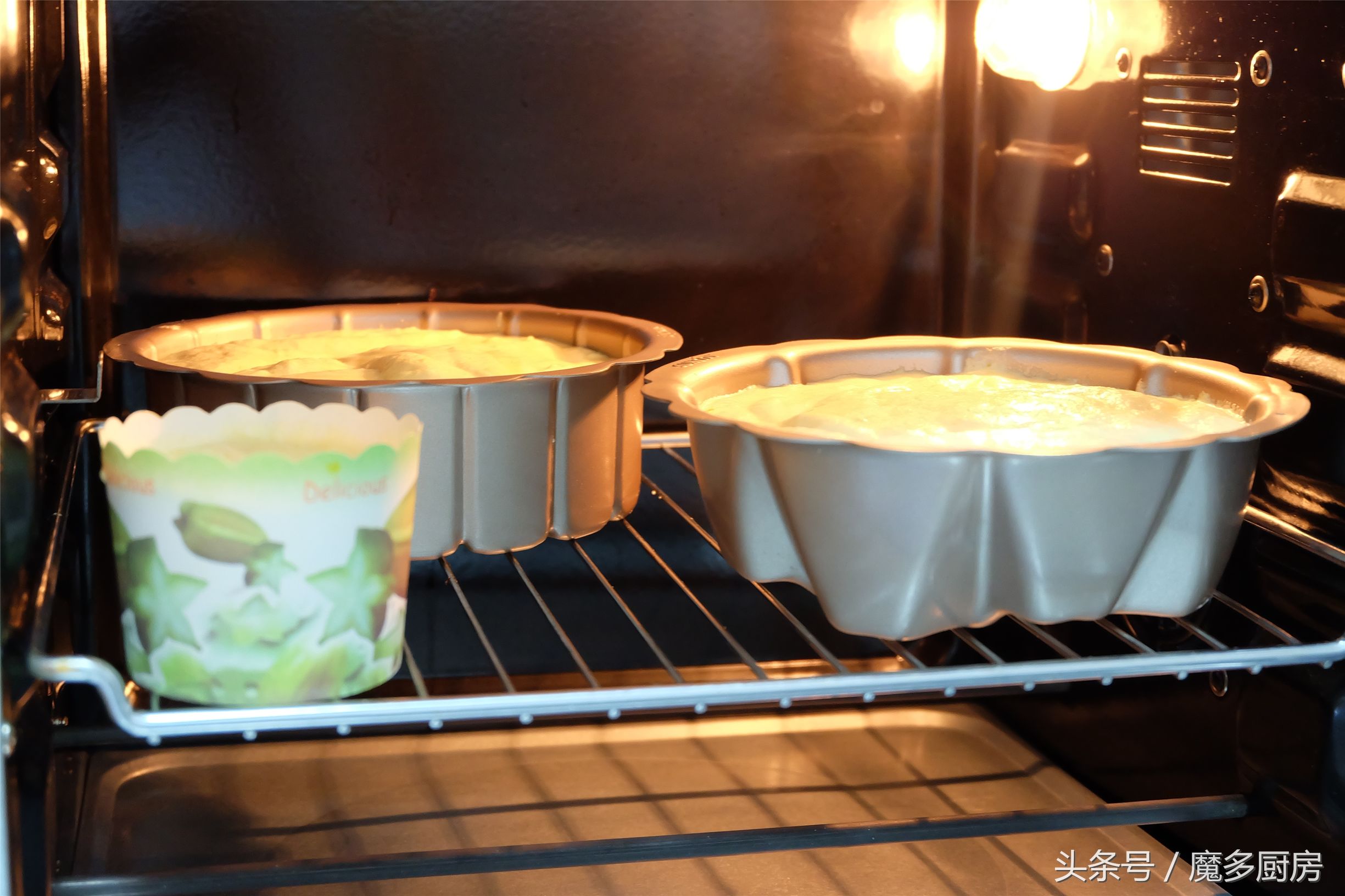 女儿爱吃的蛋糕，不用油不用奶，低糖更健康，营养美味妈妈制作