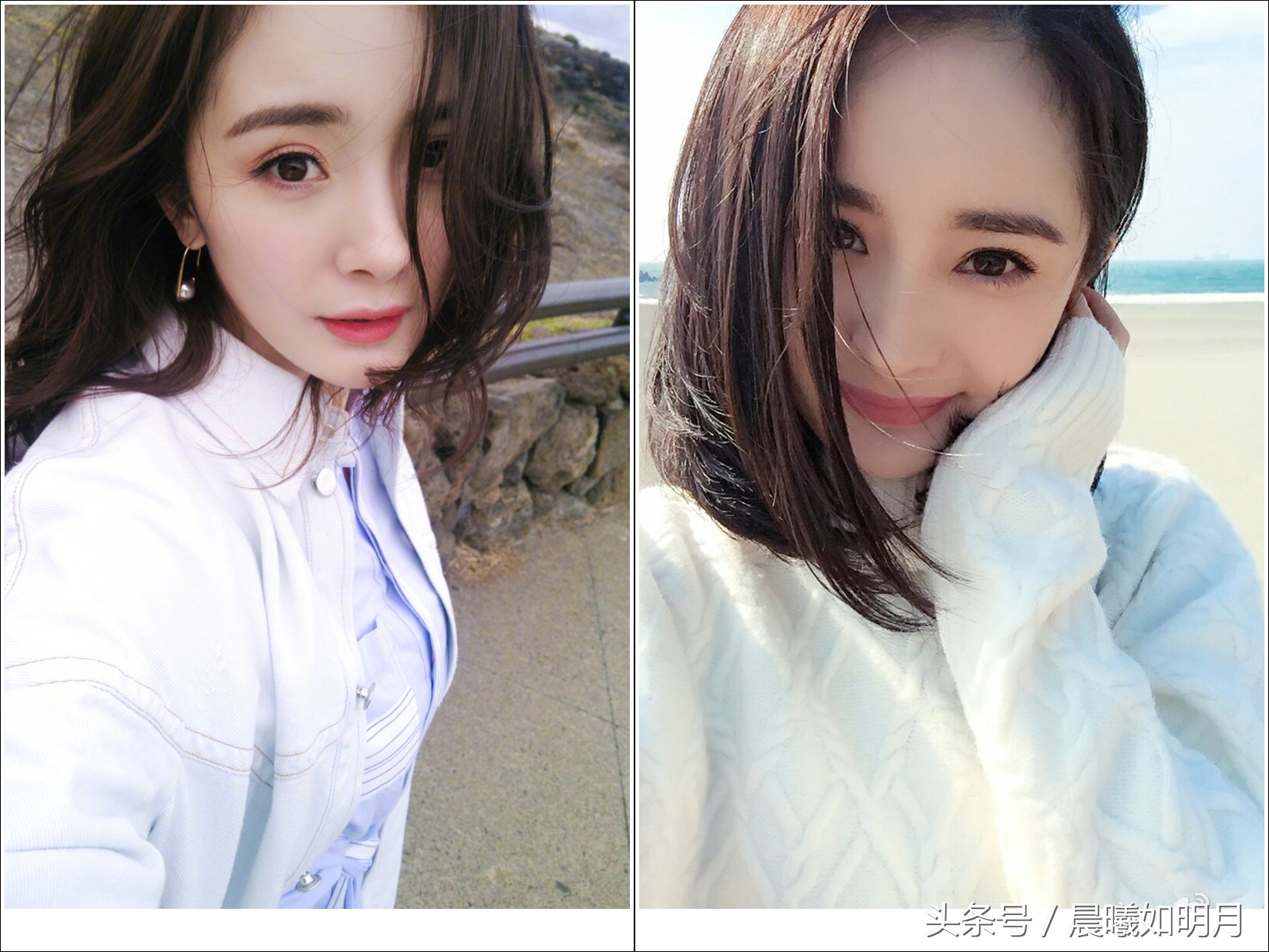 非主流头像图片杨幂,少女杨幂无修图照片