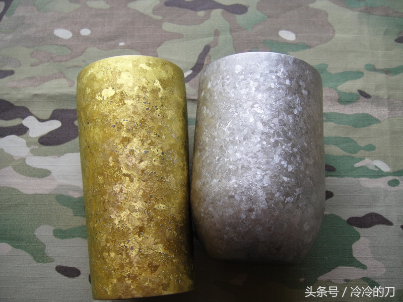 日本雪峰双层钛杯,高颜值的钛杯