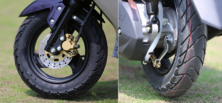 林海国四巧格踏板车测评,林海格格电喷踏板