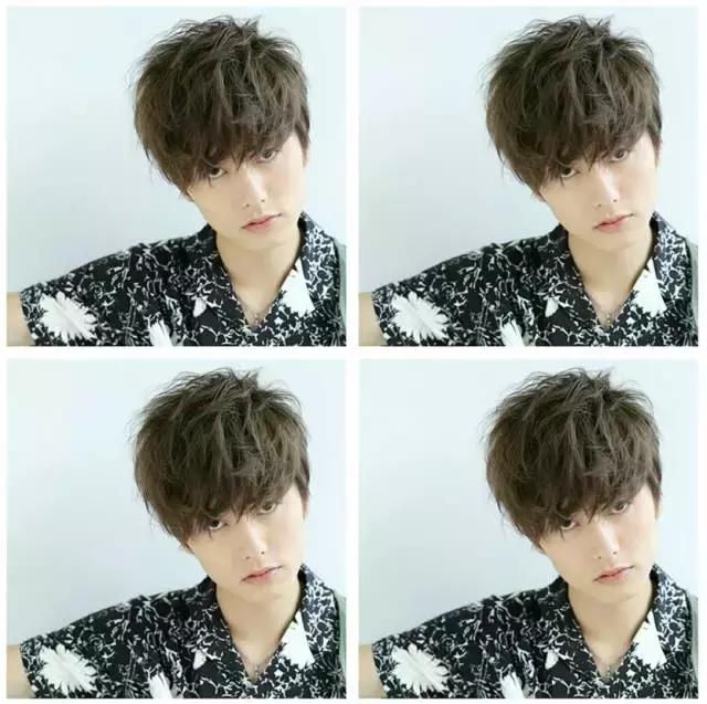 男士蓬松定位烫发型,男士蓬松定型烫