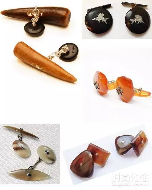 时尚经典袖扣,简约又大气的袖扣第5种