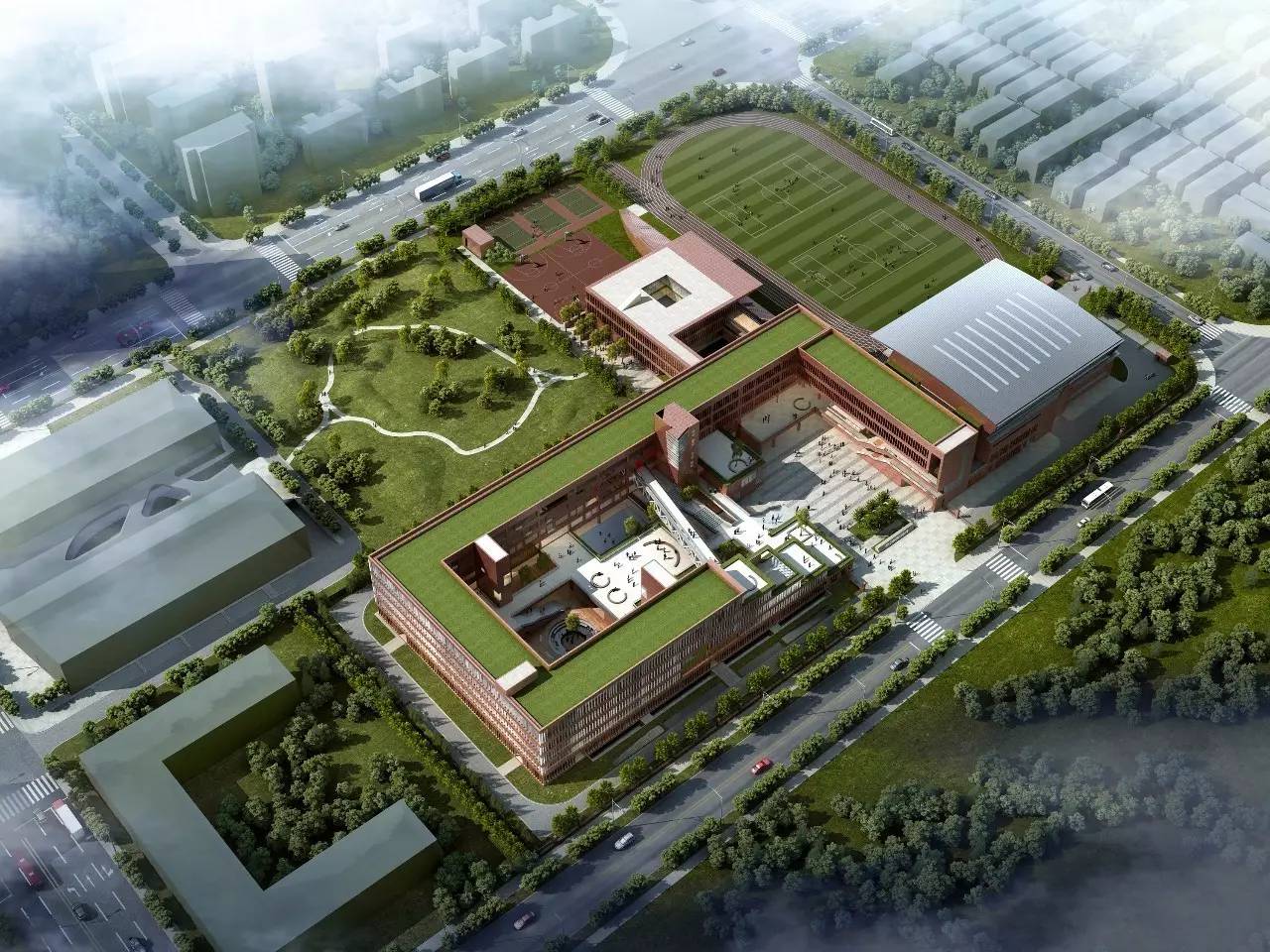 新建学校规划方案批前公示,园区改造名单