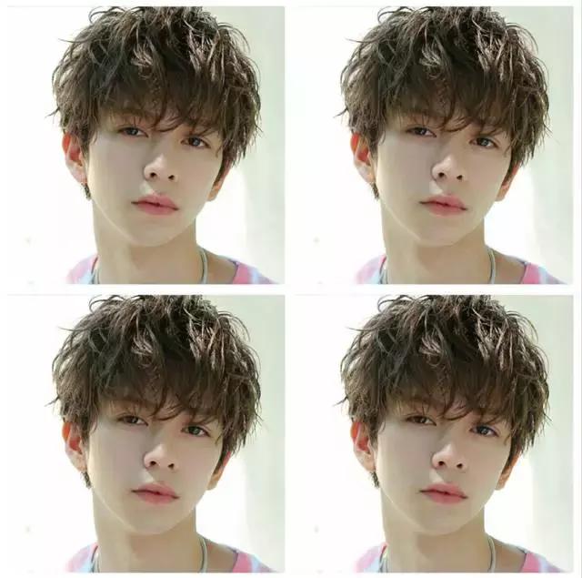 男士蓬松定位烫发型,男士蓬松定型烫