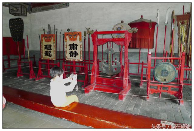 山东曲阜孔府开城门仪式,曲阜孔府大门前景区图片