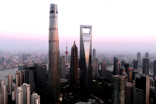 全部300米摩天楼城市排行,中国的十大摩天楼