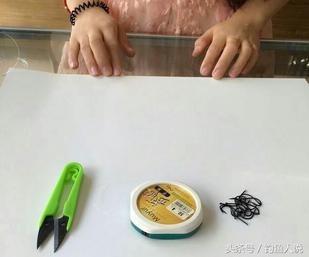 新手如何绑鱼钩,钓鱼人绑鱼钩怎么绑