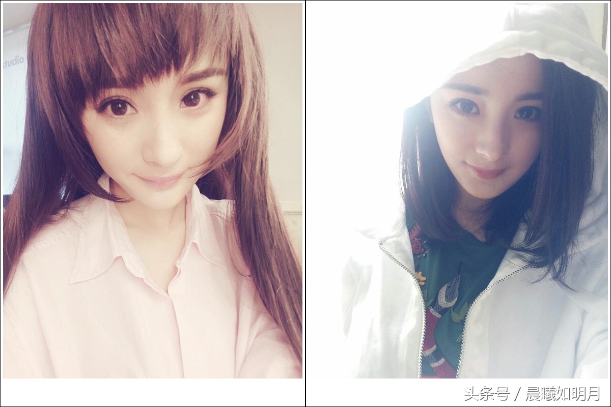 非主流头像图片杨幂,少女杨幂无修图照片