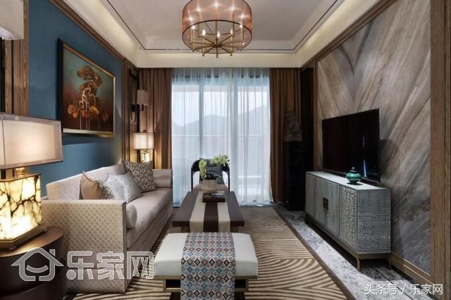 实用电视背景墙图片大全,瓷砖山水画电视背景墙图集