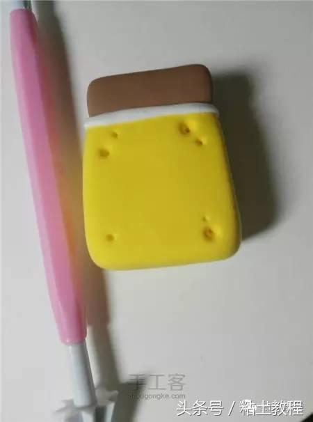 用彩泥做的海绵宝宝动画片,用彩泥做个海绵宝宝