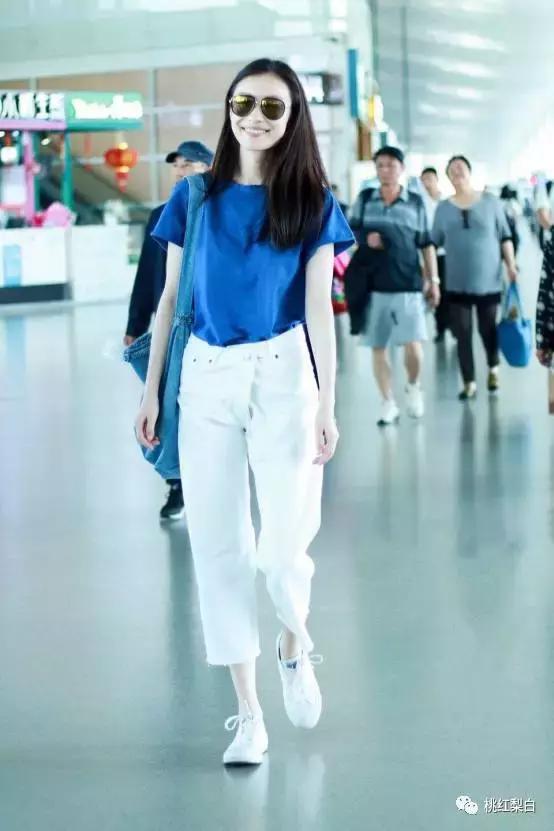 angelababy同款蓝色鞋,angelababy同款鞋子运动鞋