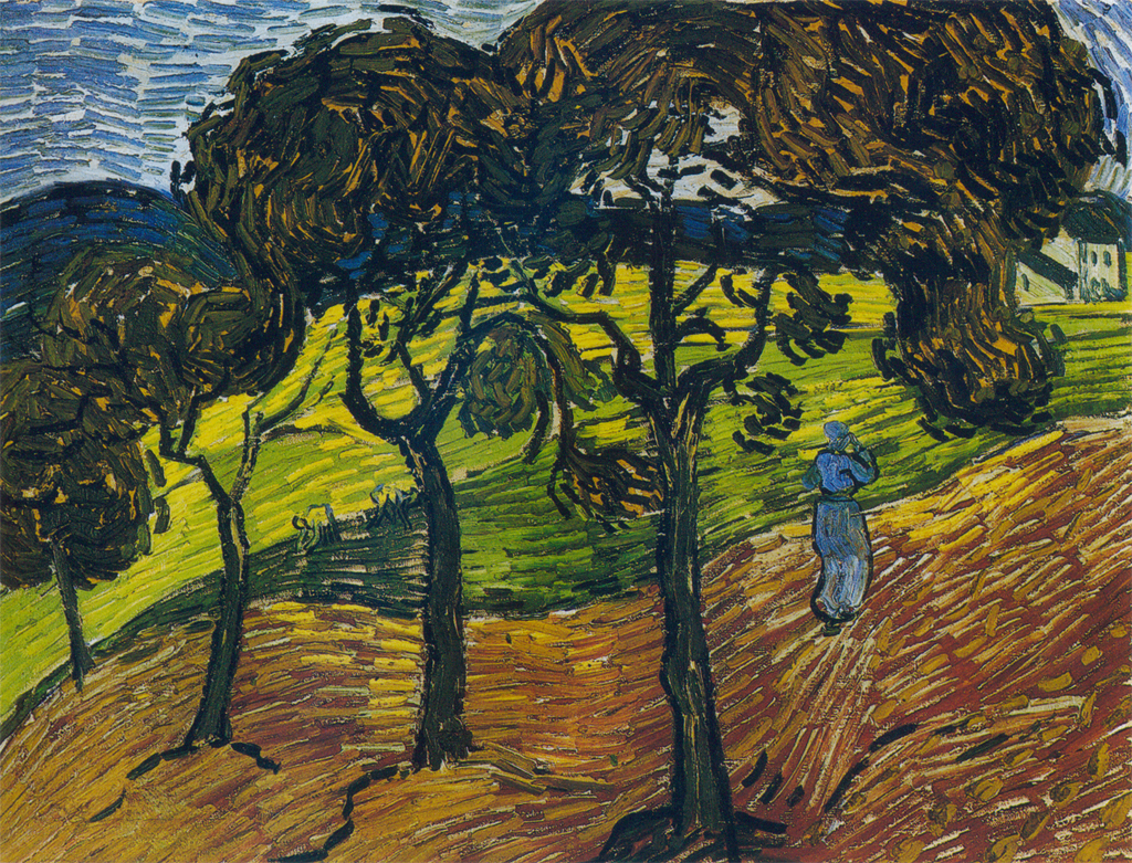 梵高圣玛丽海景,梵高圣玛丽海景画中人