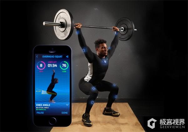 你的私人贴身健身教练Enflux为你纠正健身动作