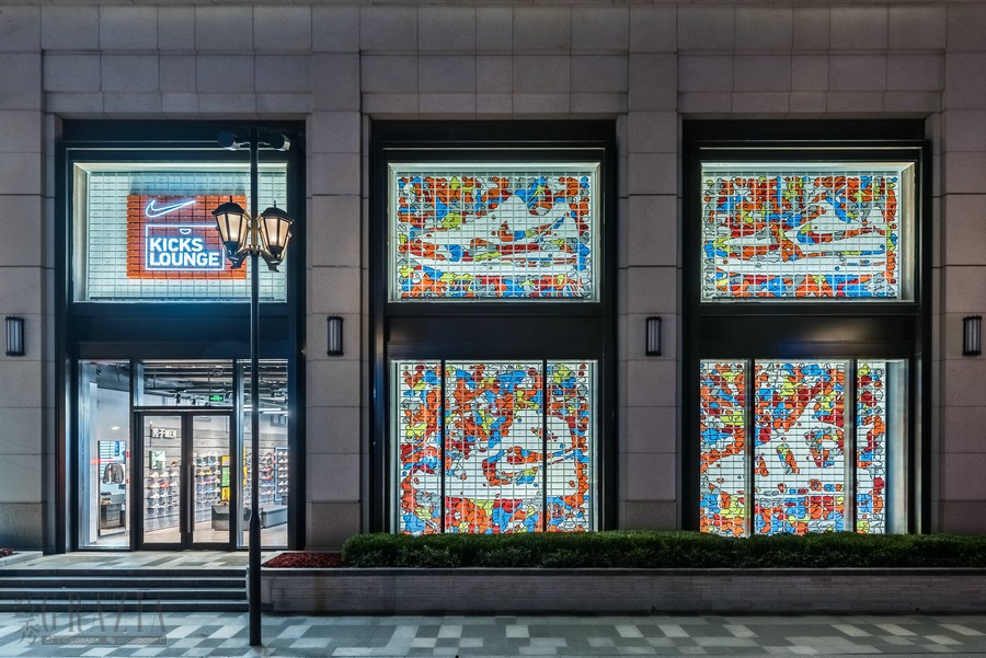 上海耐克跑步体验站,上海耐克三楼