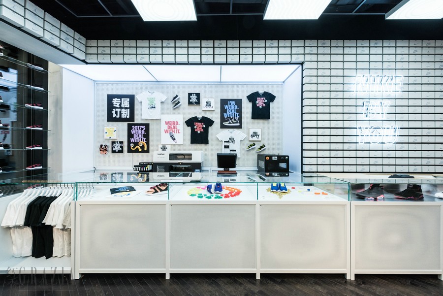 上海耐克跑步体验站,上海耐克三楼