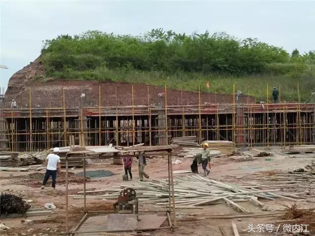 内江六中高新校区修得咋样了？这里有最新消息！（多图，速进！）