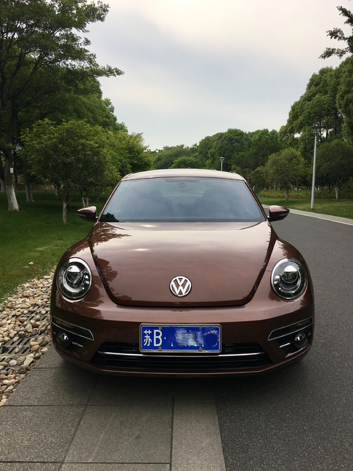14年大众甲壳虫白色驾驶感受,新到17年大众甲壳虫