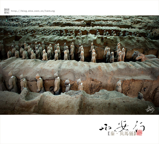 秦兵马俑部队,真正的秦国兵马俑