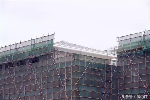 内江六中高新校区修得咋样了？这里有最新消息！（多图，速进！）