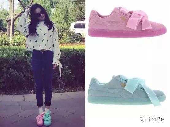 angelababy同款蓝色鞋,angelababy同款鞋子运动鞋