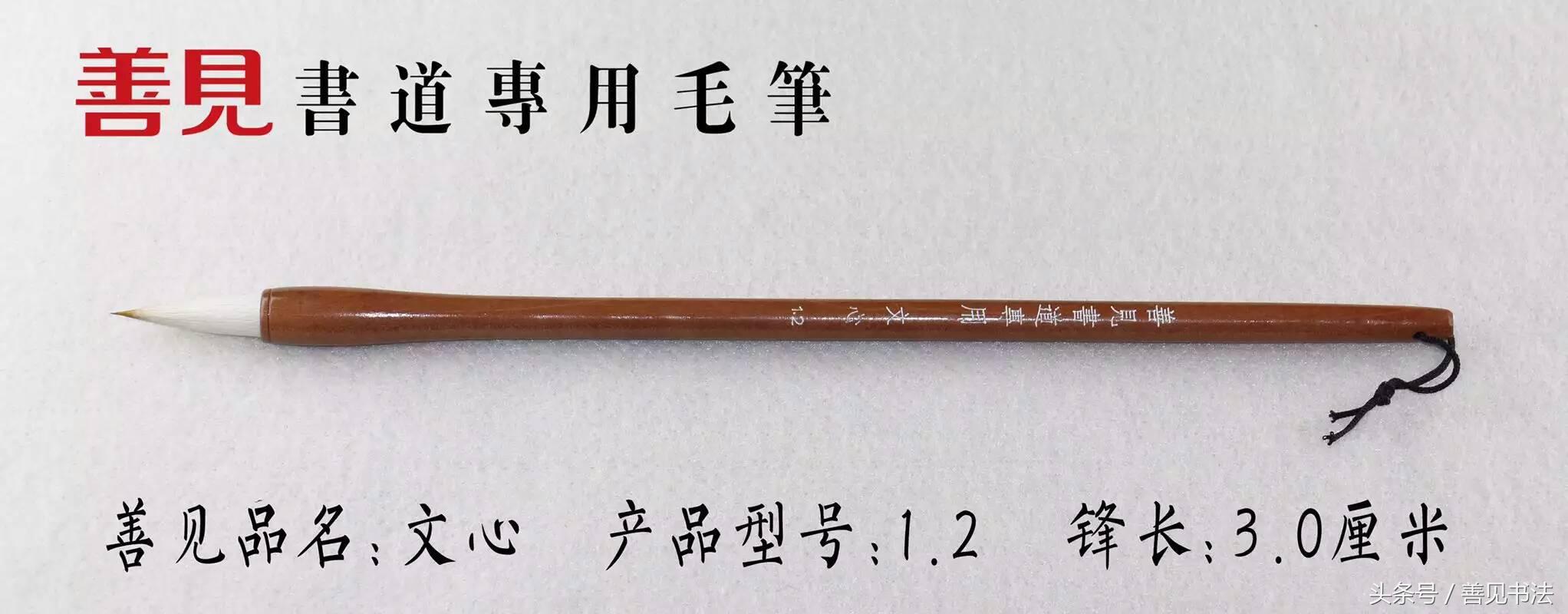 毛笔的种类及特点,毛笔一共有多少种书体