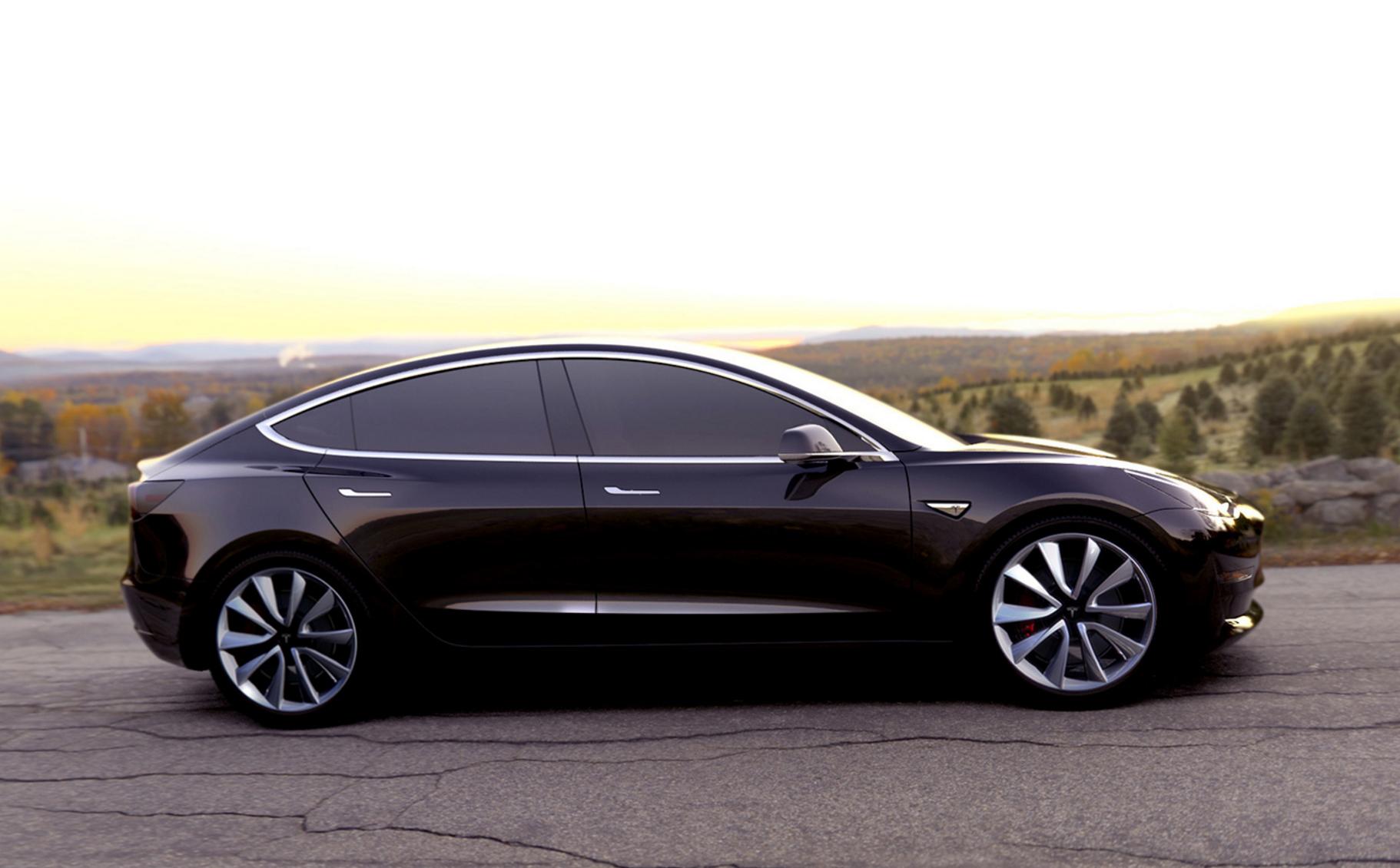 特斯拉的爆款即将到来，立贴明天这个时候看看model3实现没