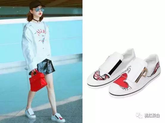 angelababy同款蓝色鞋,angelababy同款鞋子运动鞋