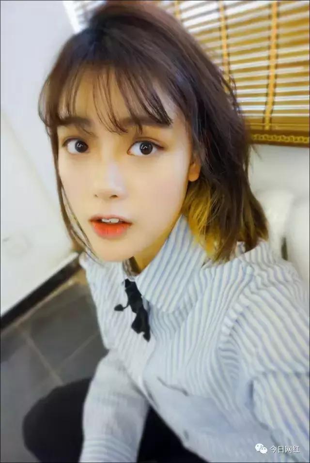 主播｜甜蜜蜜的邻家妹妹，棕色碎发大眼睛，笑容酥酥惹人爱