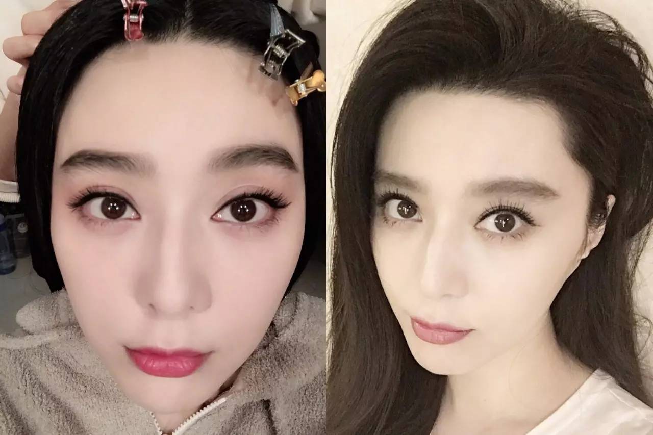 范冰冰星星眼图片,范冰冰眼睛是贴的假睫毛吗