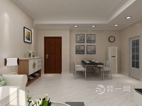 冠城大通蓝湖庭装修风格,小户型大通间装修