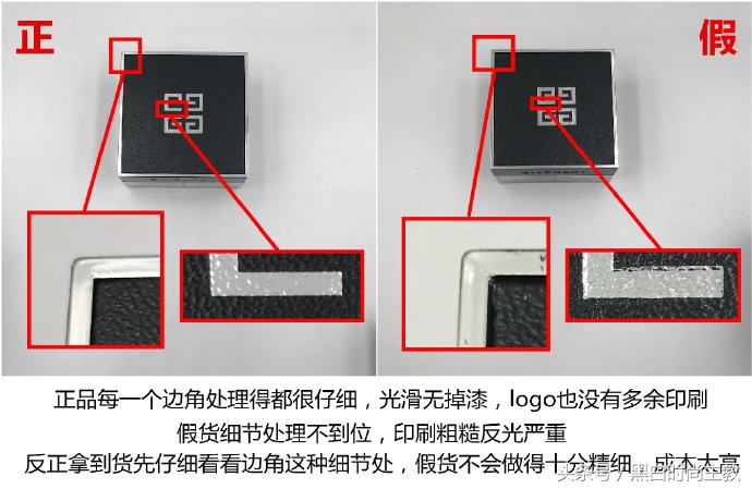 纪梵希四宫格散粉怎么辨真伪图片,纪梵希四宫格一号粉怎么辨别真假