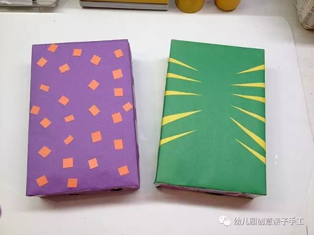 盒子废物利用幼儿园做手工,废物盒子手工制作大全幼儿园