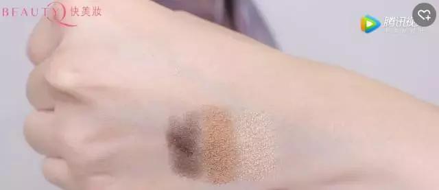 一个眼影盘搞定眼睛部分教程,粉色眼影盘妆容