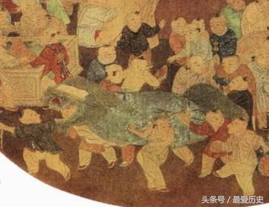 宋朝小朋友,宋代小孩玩游戏