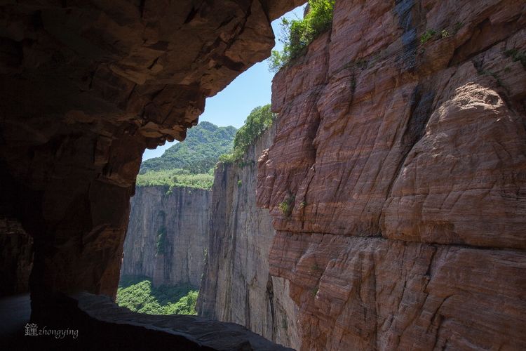 郭亮挂壁公路步行观景,郭亮挂壁公路世界奇迹