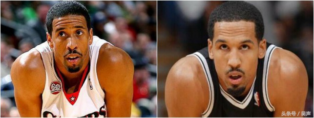 你脸盲了吗？NBA十大撞脸球员，马刺双塔转世，骑勇两人如复制