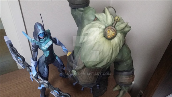 英雄联盟官方第一款手办,英雄联盟手办制作全过程