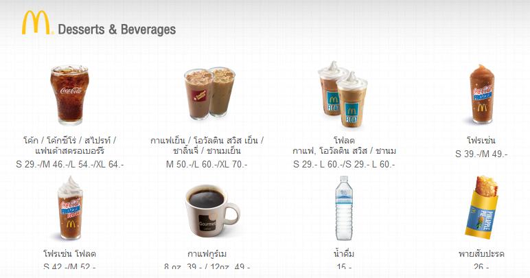 麦当劳招牌食物是什么,麦当劳菜单类型有哪些图片