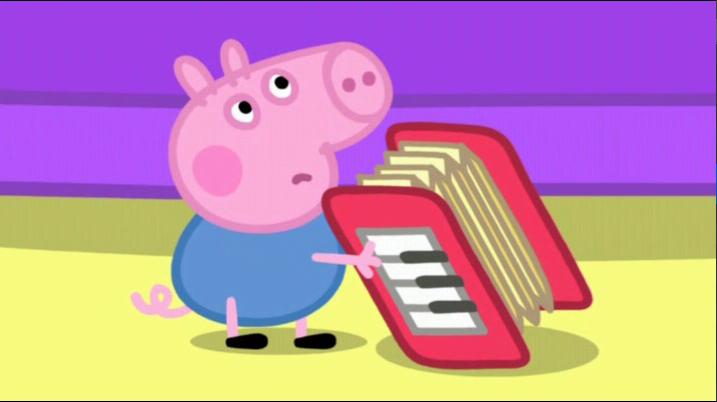 小猪佩奇第一季英文知识点,英语动画片粉红猪